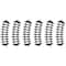 10" Black Replacement Train Set Track Pieces, 12ct.